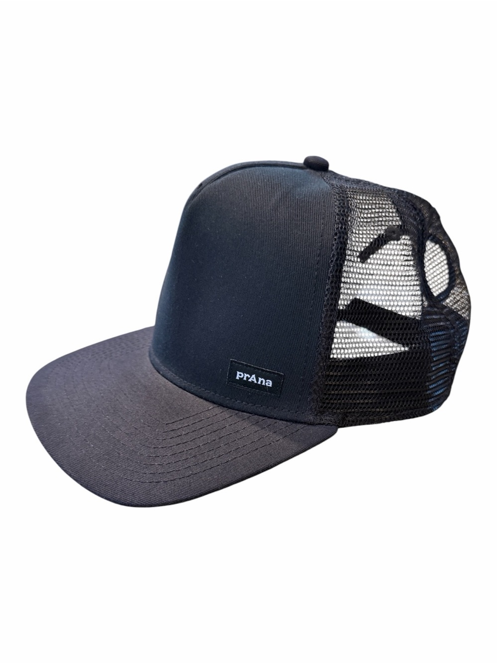 PrAna Men's Black Mesh Trucker Cap